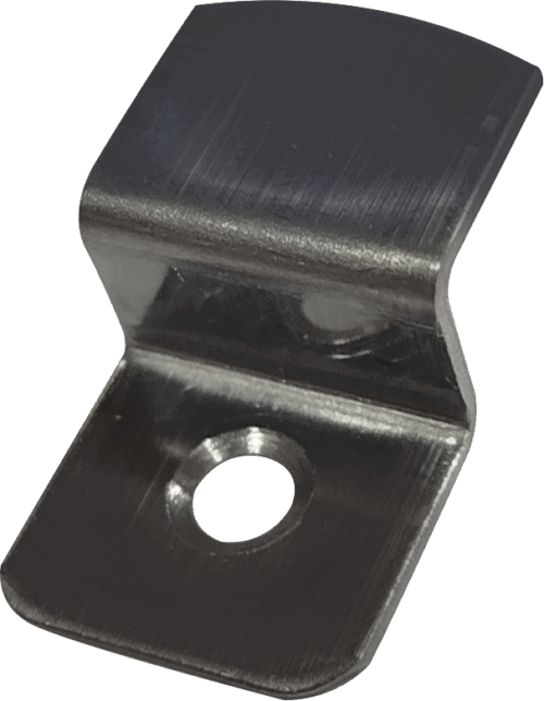 SOPORTE PARA ESPEJO/ VIDRIO  6mm x 13mm ancho