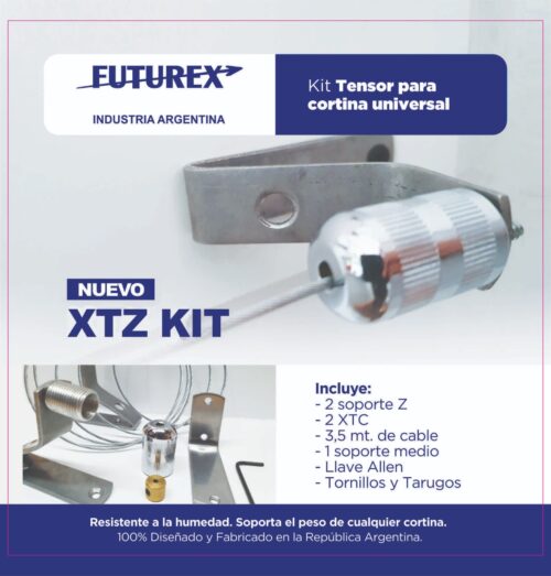 Kit tensor para cortina universal